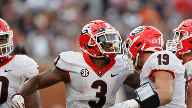 Zamir White and Brock Bowers Georgia